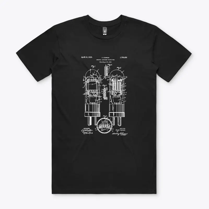 Vacuum Tube Patent 1924 T-Shirt