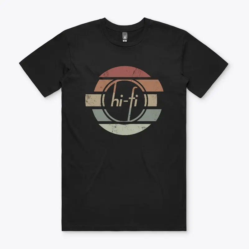 HiFi Retro Style T-Shirt 
